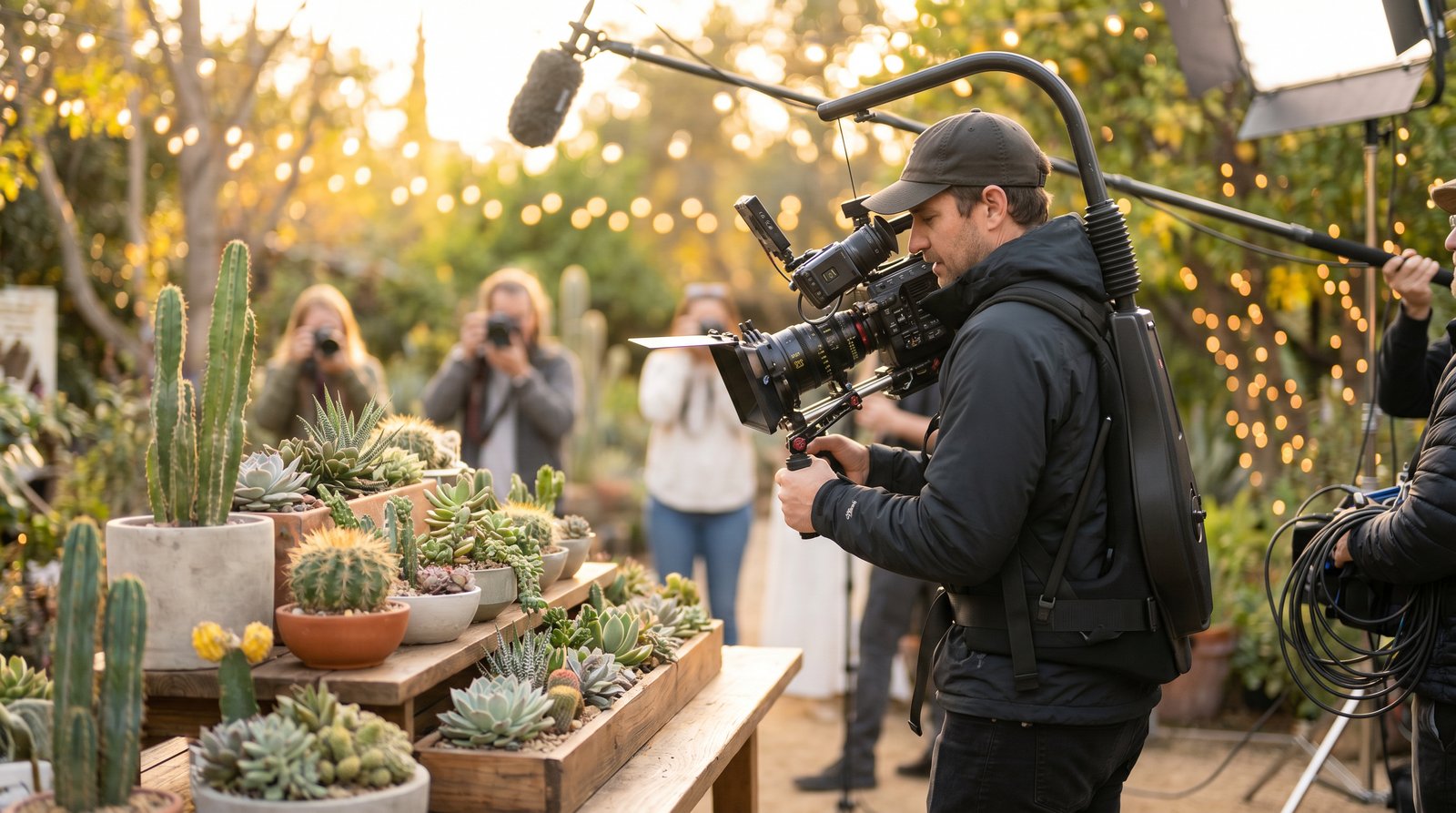 高清动漫视频-多肉植物拍摄幕后花絮